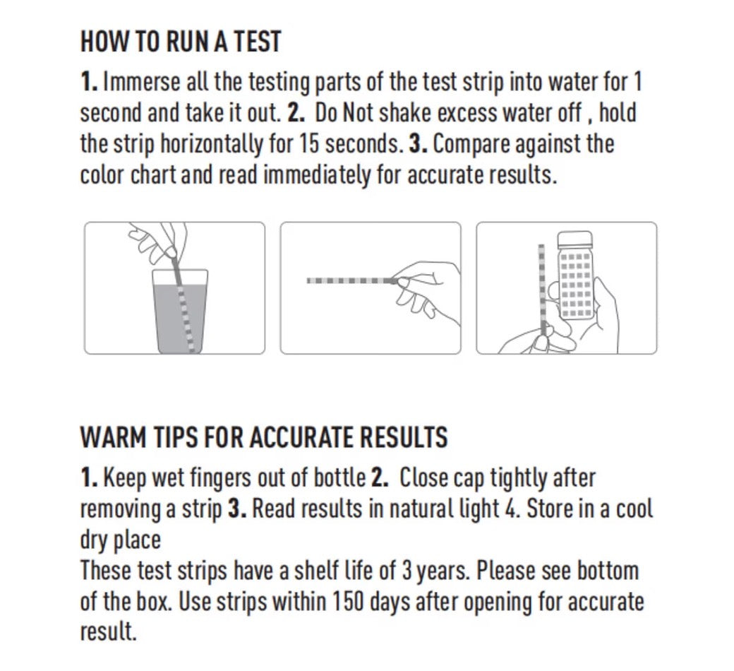EASYTEST 7-Way Test Strips 