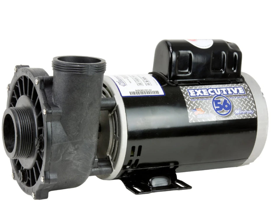 4 HP Waterway Executive Spa Pump: 2" in/out 56Fr-240V