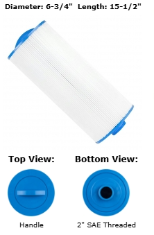 Reliklear RK13 PLF6CH-960 Spa Filter