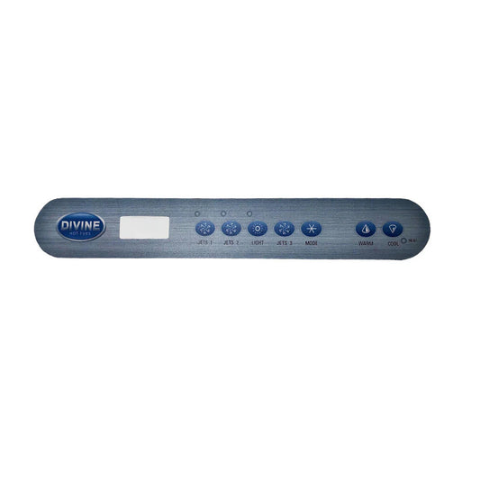 VL703S 7-Button 3 Pump Overlay 12575