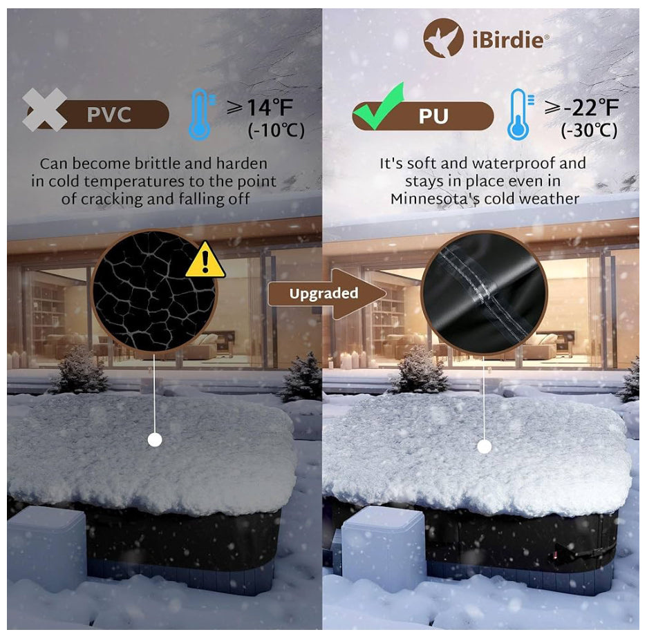 Weatherproof Hot Tub Cover