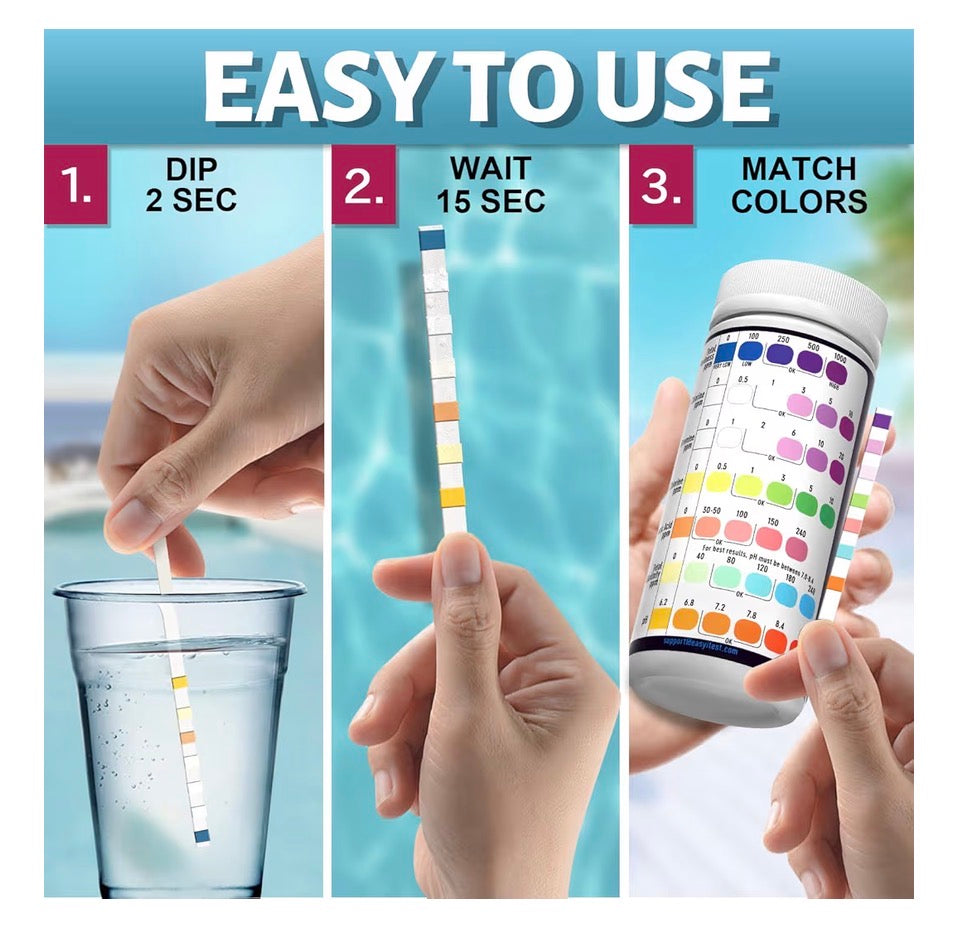 EASYTEST 7-Way Test Strips ￼