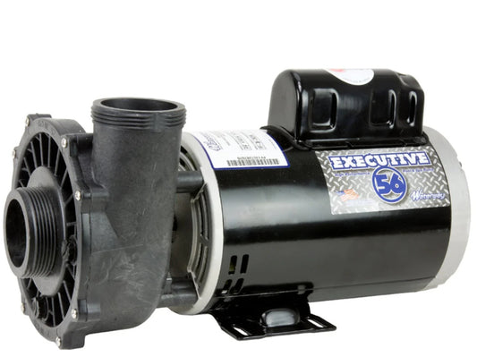 4 HP Waterway Executive Spa Pump: 2" in/out 56Fr-240V