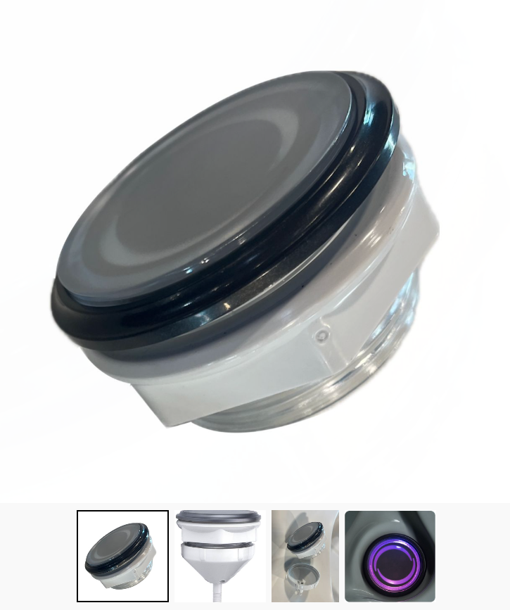 LED Halo Cupholder With Nut