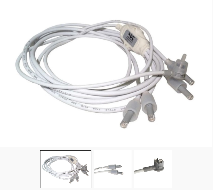 Clamp LED Lights 4 Bulb SKU MINI0-RD0Z4