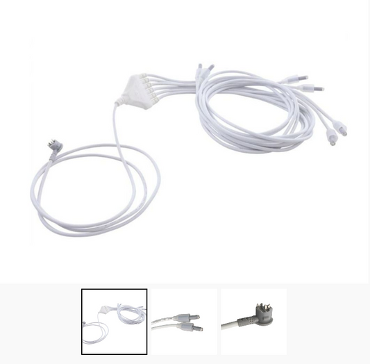 Clamp LED Lights 6 Bulb SKU MINI0-RD0C6