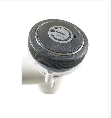 1" Laswater On-Off Neck Jet Valve Horizontal