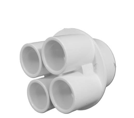 Manifold 1-1/2 Slip x (4) 3/4" Slip Ports 672-4670